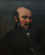 Gustave Courbet Portrait of M. Usquin oil